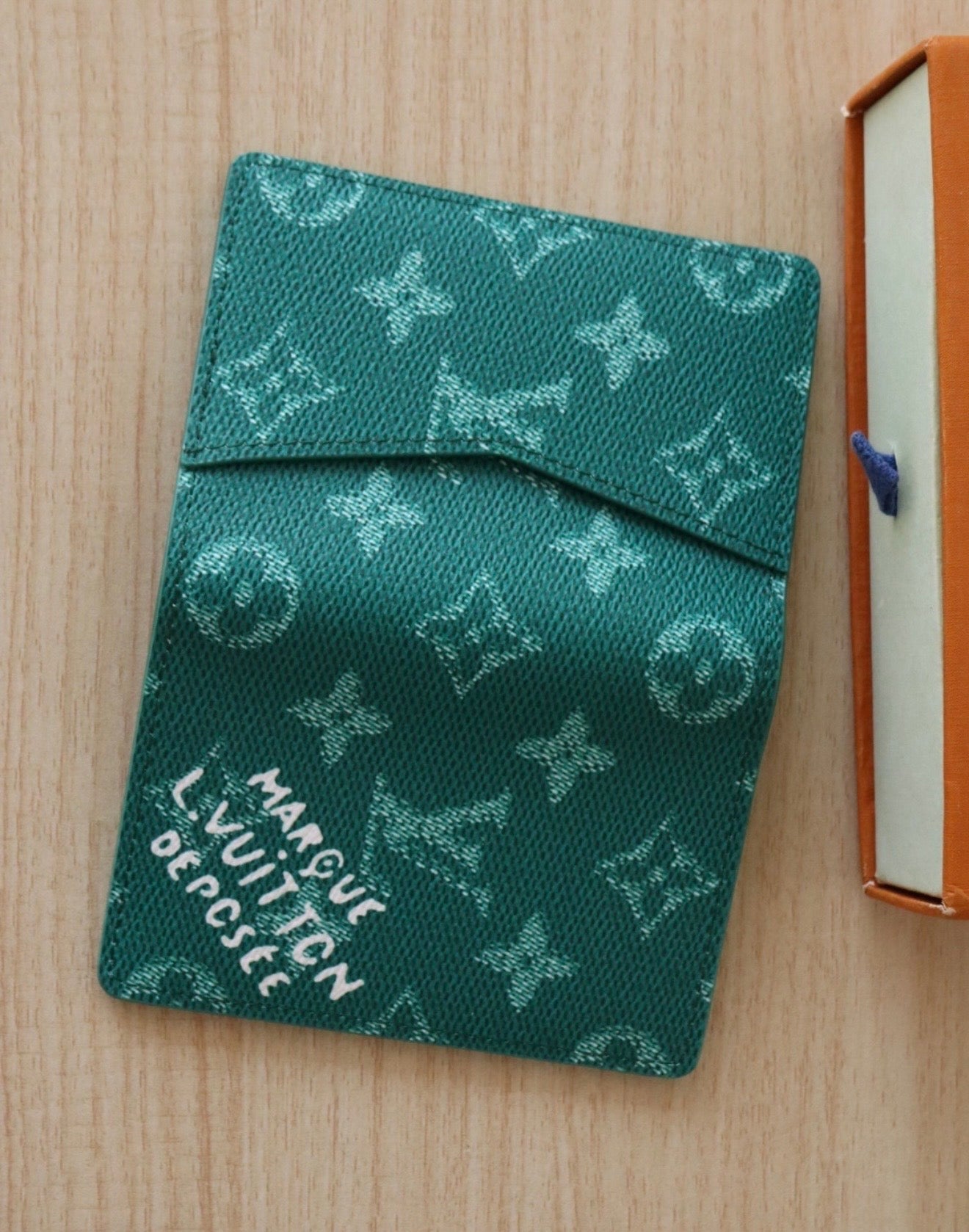 Cartera GreenMonogram